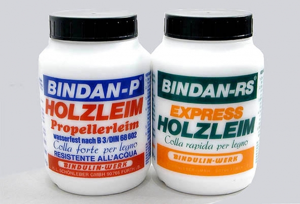 Holzleim Bindan, Propeller und Express
