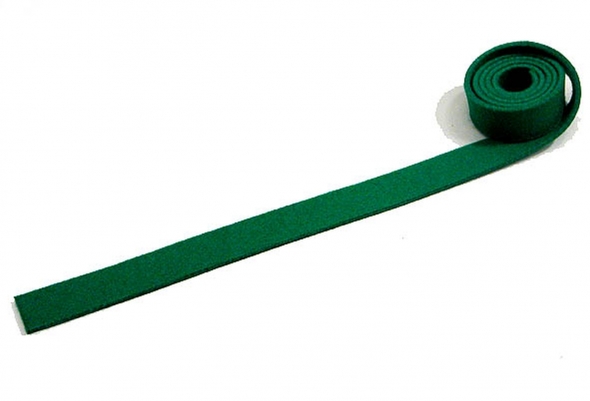 Filzstreifen zur Klaviaturauflage 1.3 m grün