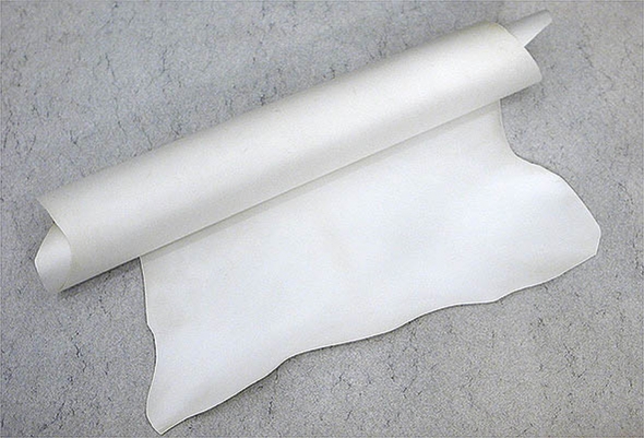 Ziegenpergament für Rosetten