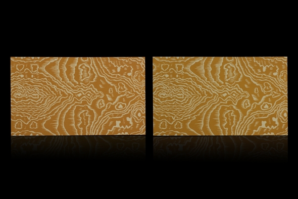 Tapete Motiv 10; 600 x 175 ocker