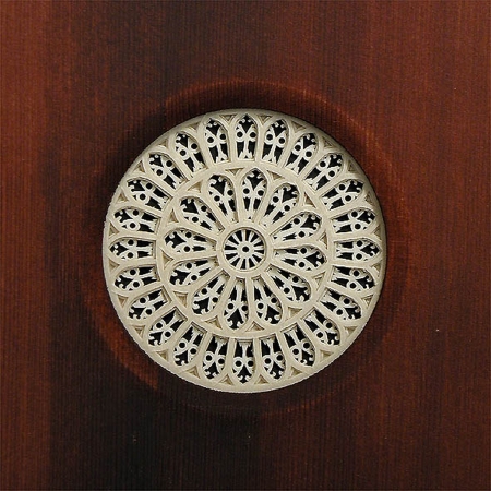 Rosette Anonym Italien 17 Jh Cembalo Ø-1 79