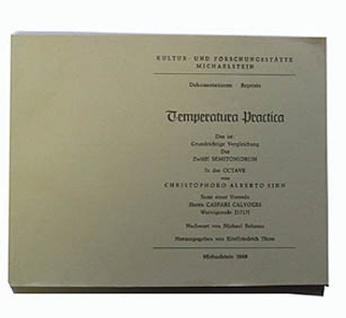 Fachbuch, Temperatura Practica, Michaelstein 1988