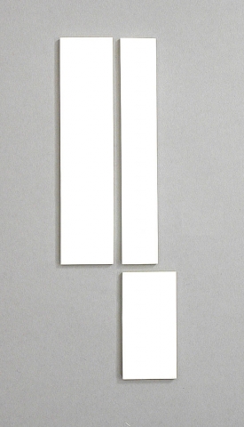 Knochenplatten für Untertasten