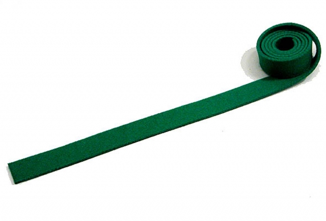 Filzstreifen zur Klaviaturauflage 1.3 m grün