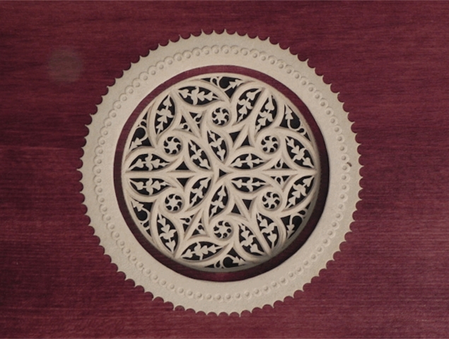 Rosette Rossi 1597 Cembalo Ø-1 79, Ø-2 112