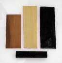 Untertasten- und Obertastenbeläge aus Holz